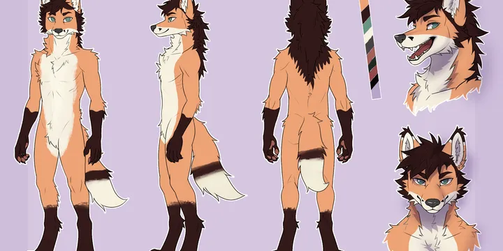 Colored by me, line art by @Kuropipii.